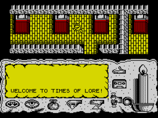 Times of Lore screenshot 3 for ZX Spectrum